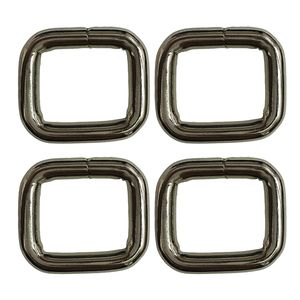 یراق کیف مدل چهارگوش کد 4stl2cm بسته 4 عددی